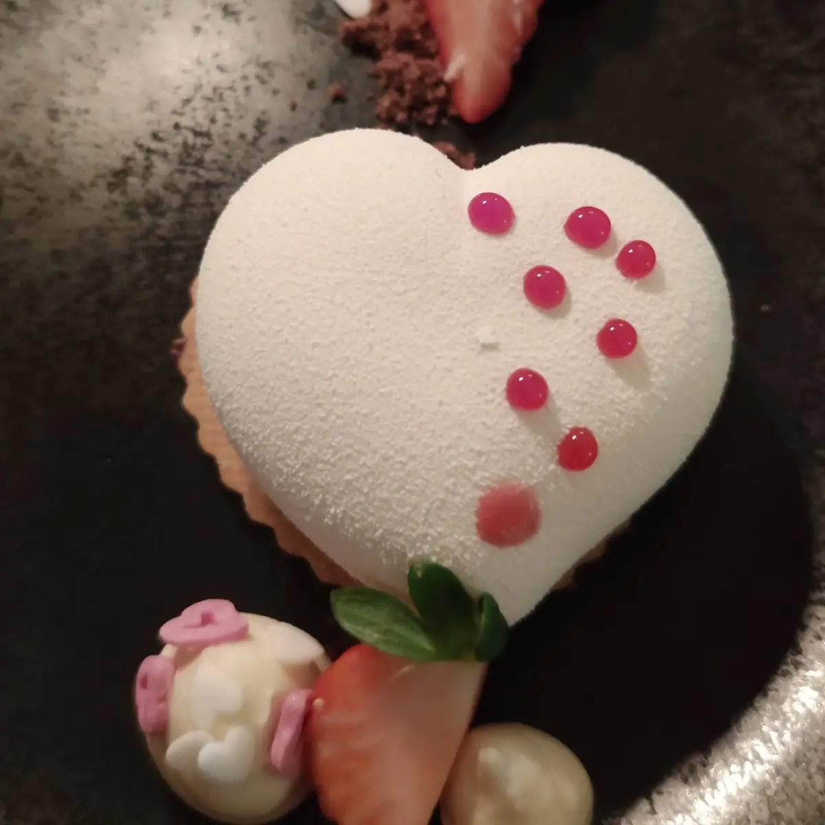 Erdbeermousse Törtchen