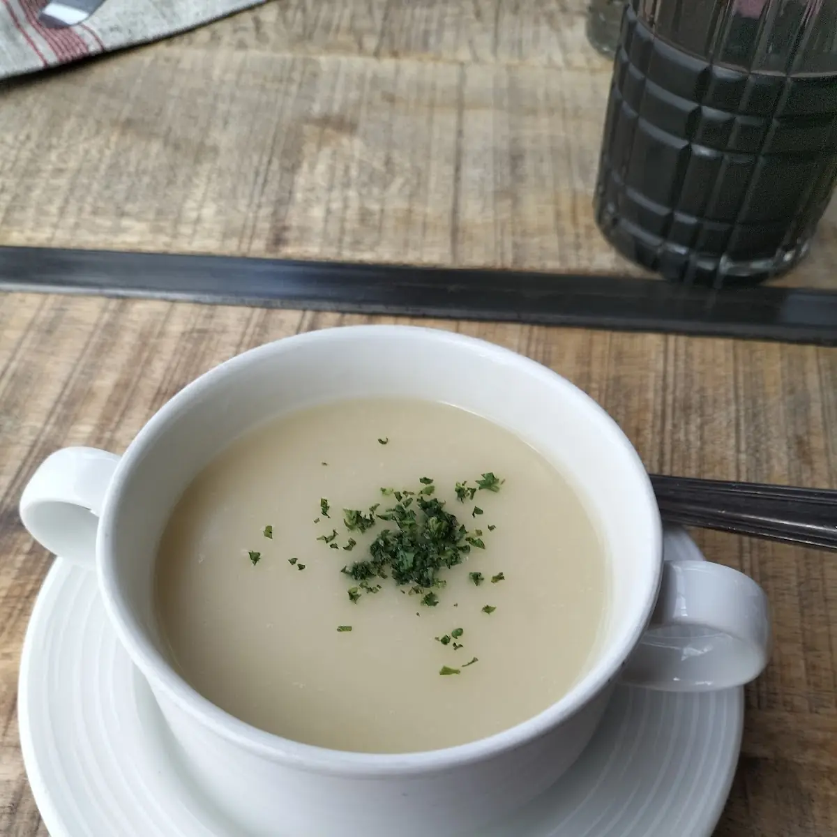 Spargelcremesuppe