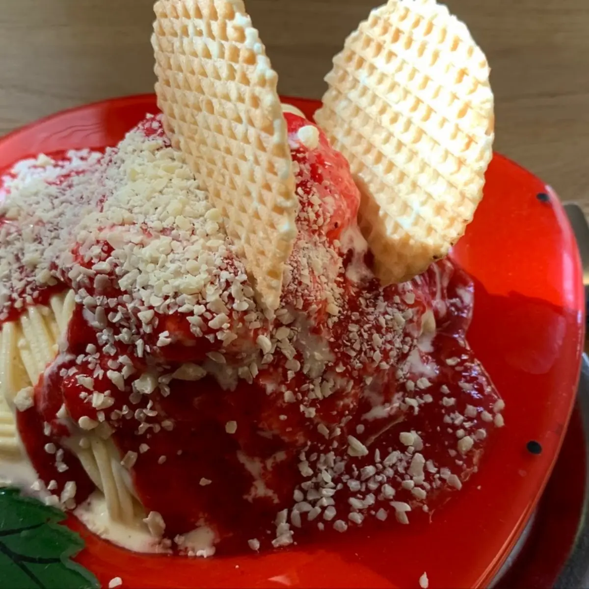 Spaghetti Eis