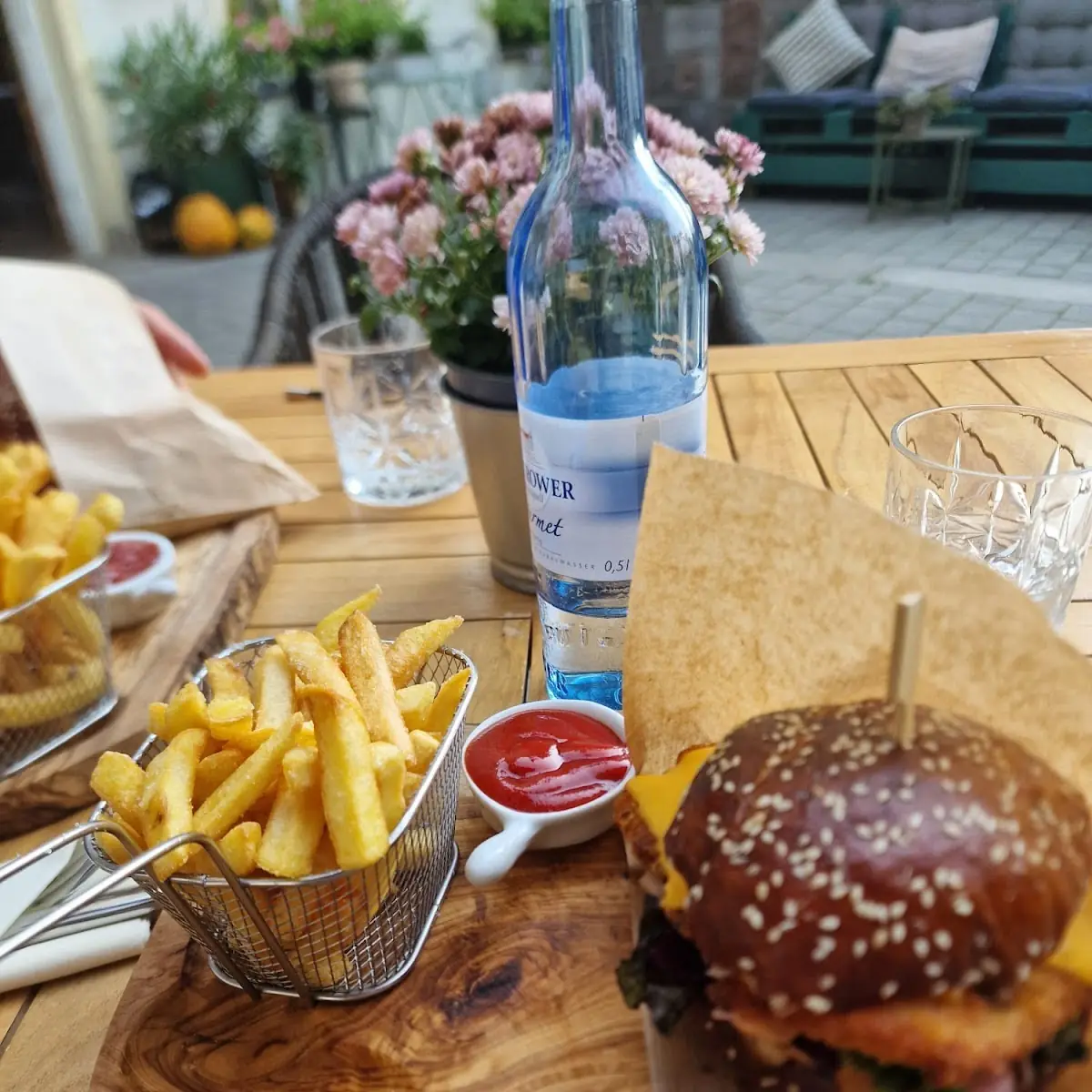 Pulled Lachs Burger