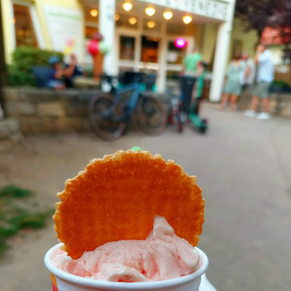 Blutorangen Eis