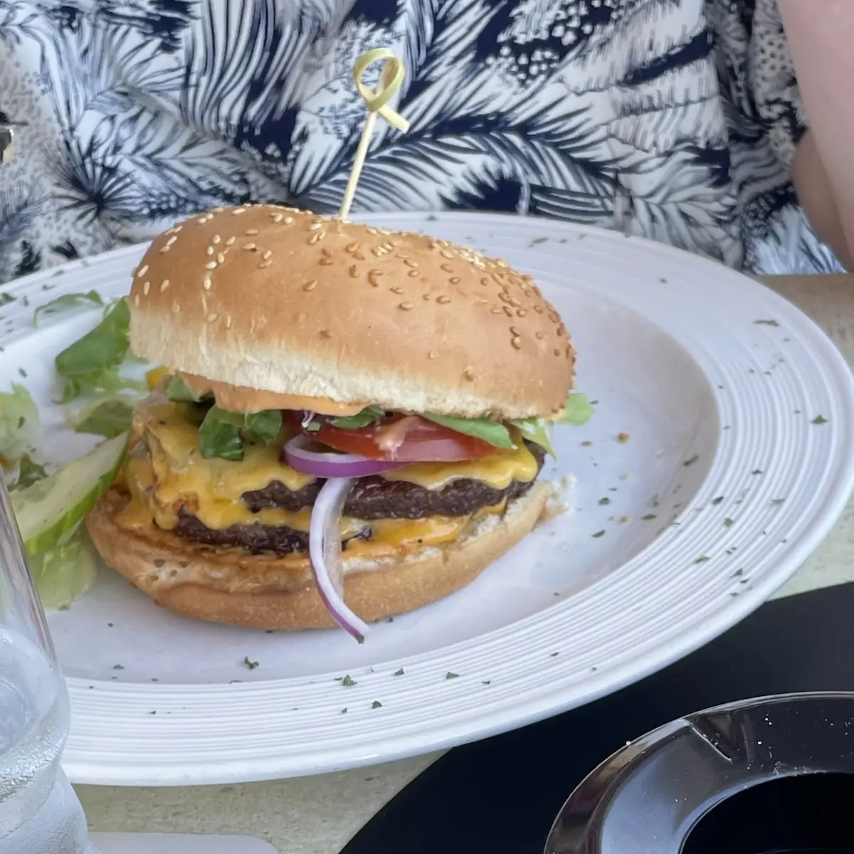 Beef'n Chicken Burger (scharf)