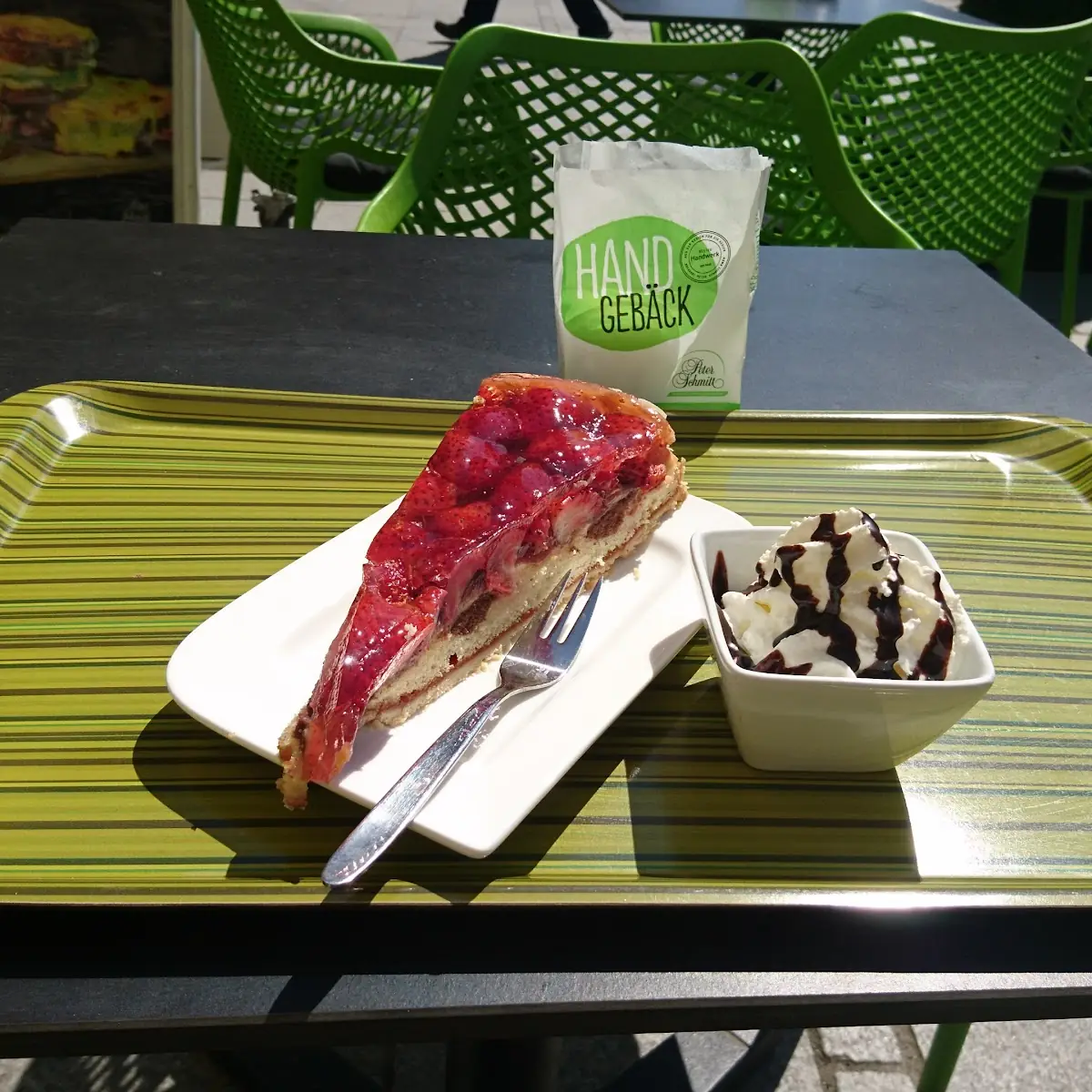 Erdbeerkuchen
