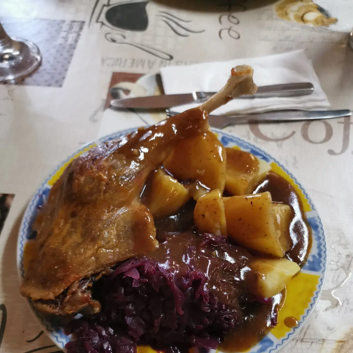 Hähnchenkeule