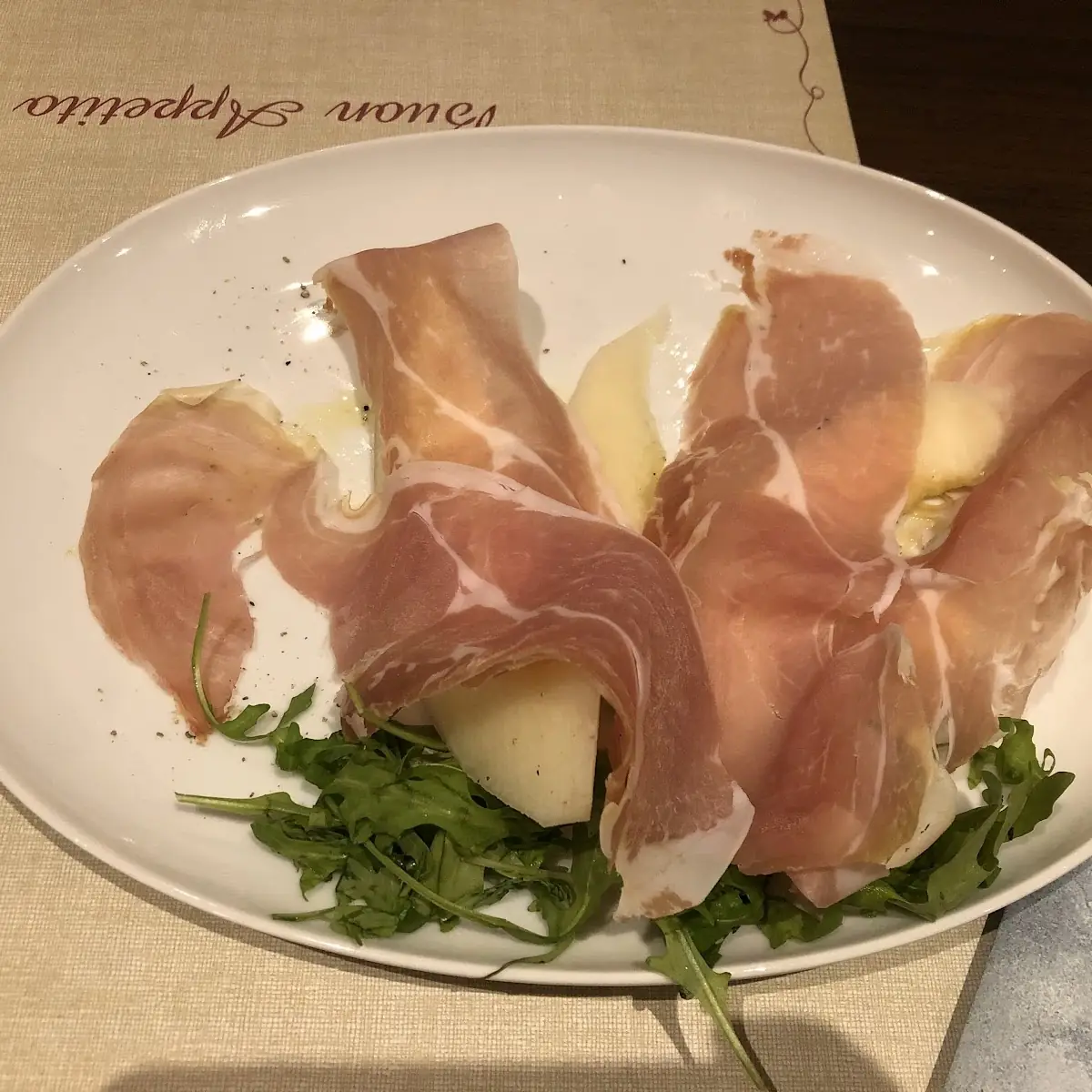Prosciutto and Melon