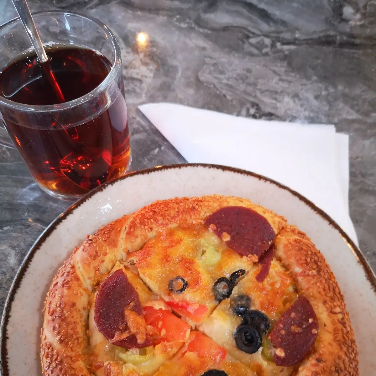 Simit Pizza