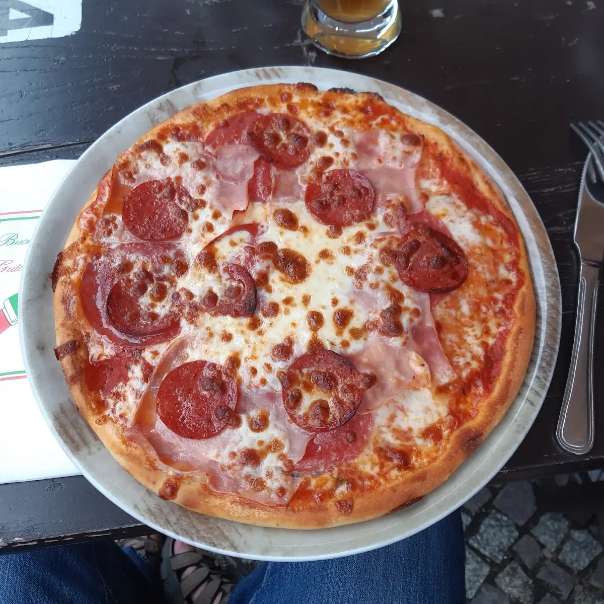 Pizza Peperoniwurst