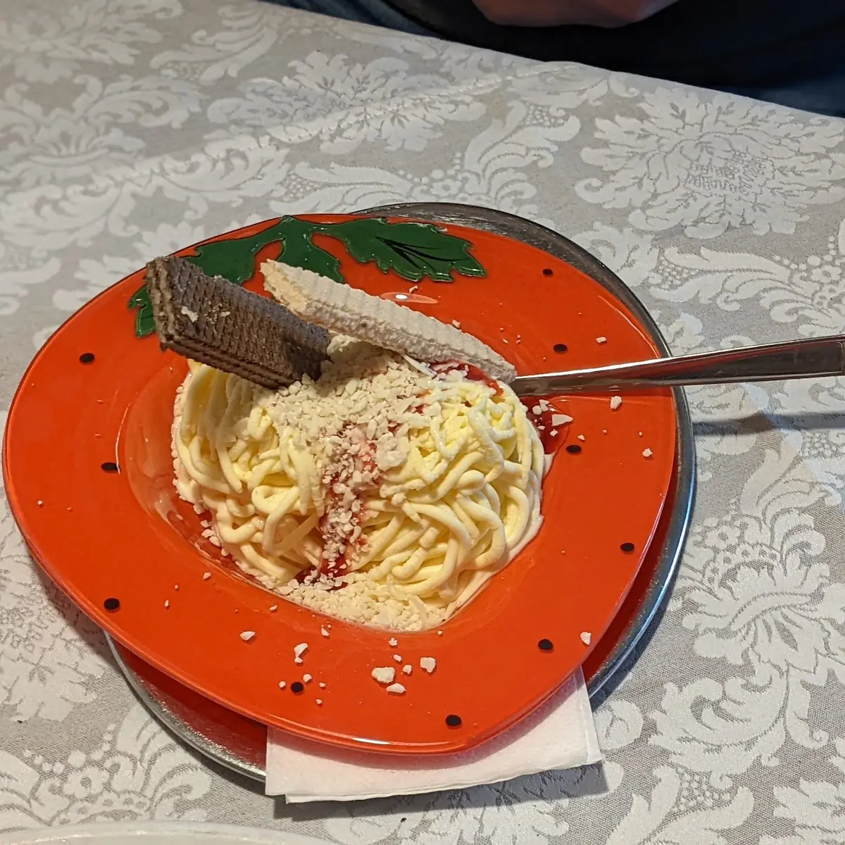 Spaghetti Eis