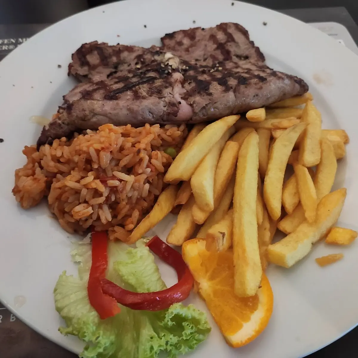 Gefülltes Rindersteak