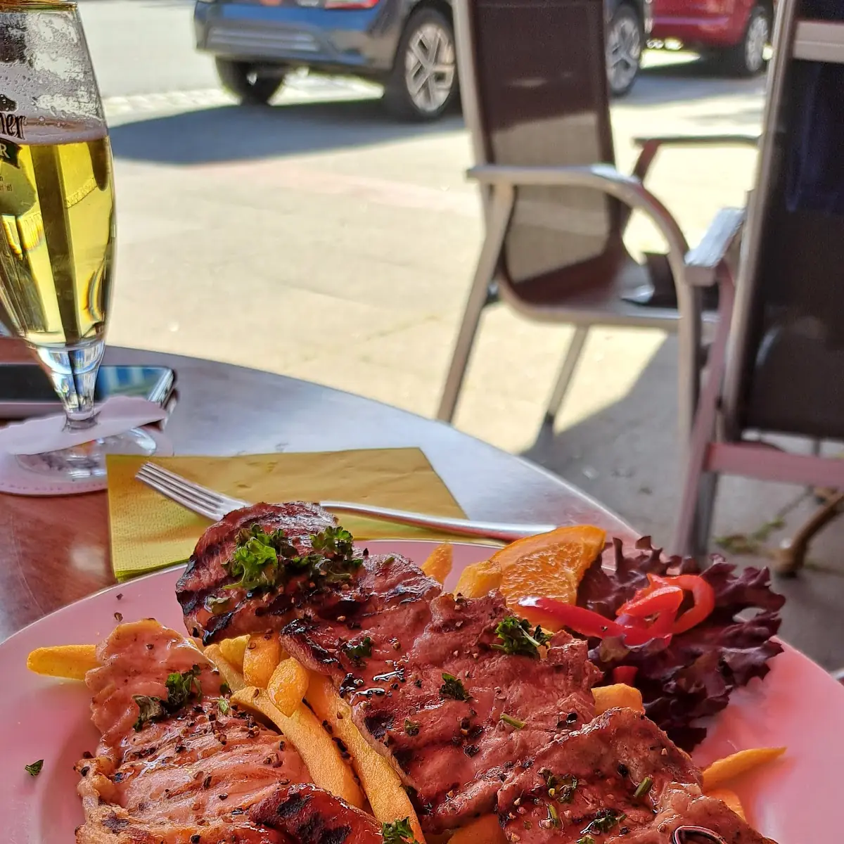 Kleiner Grillteller