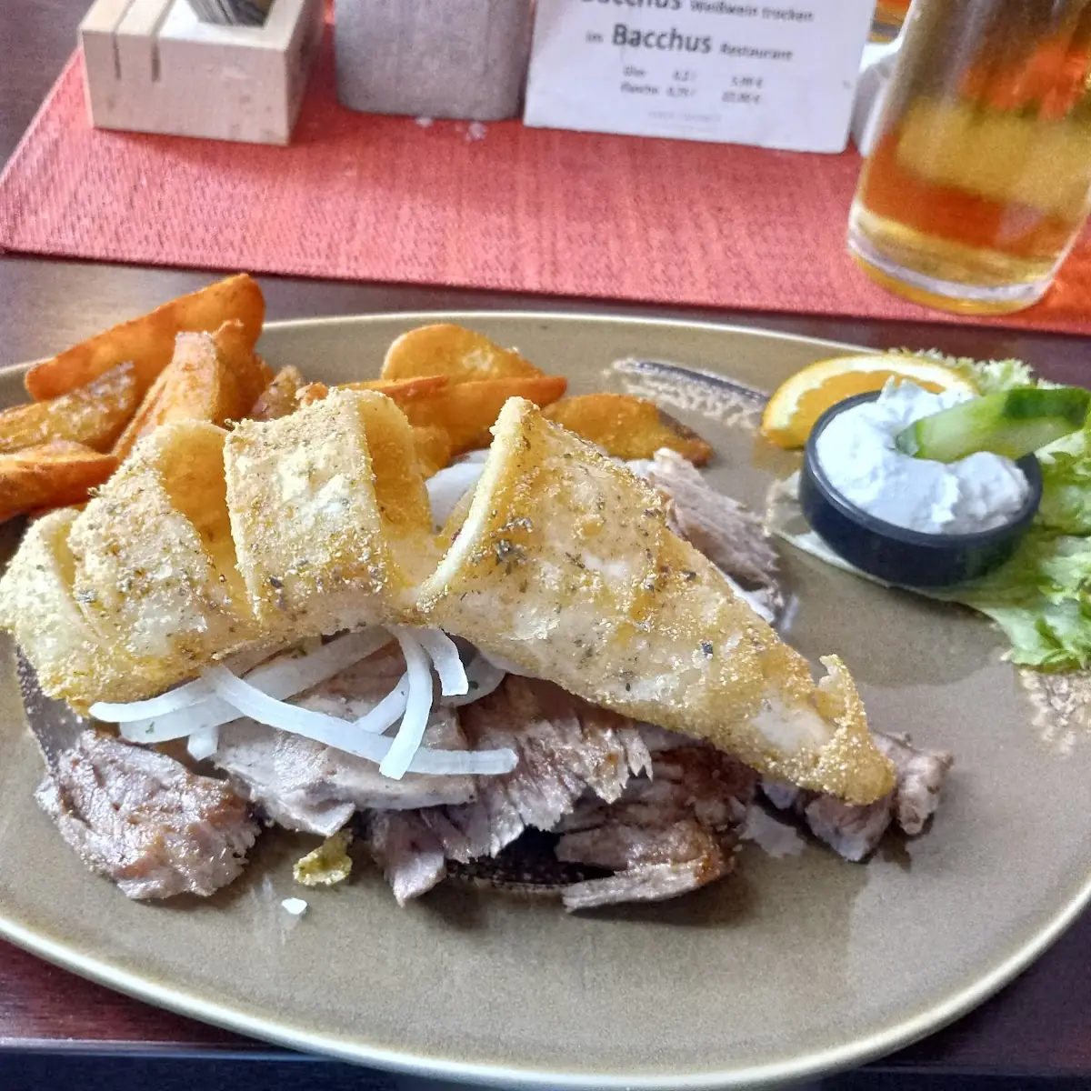 Gyros Mit Kalamari