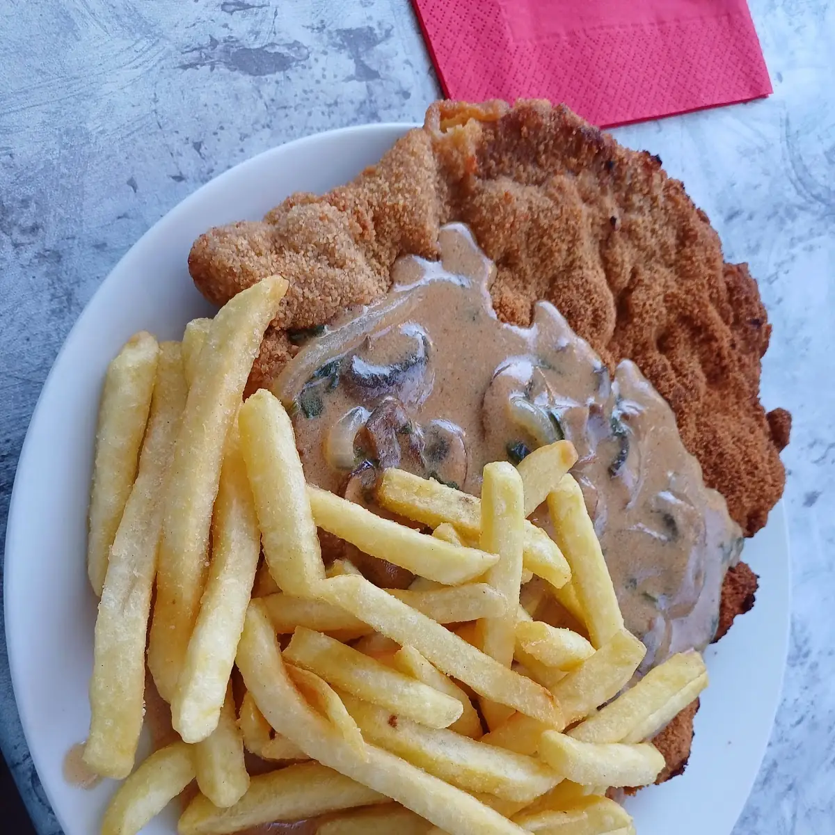 Jägerschnitzel
