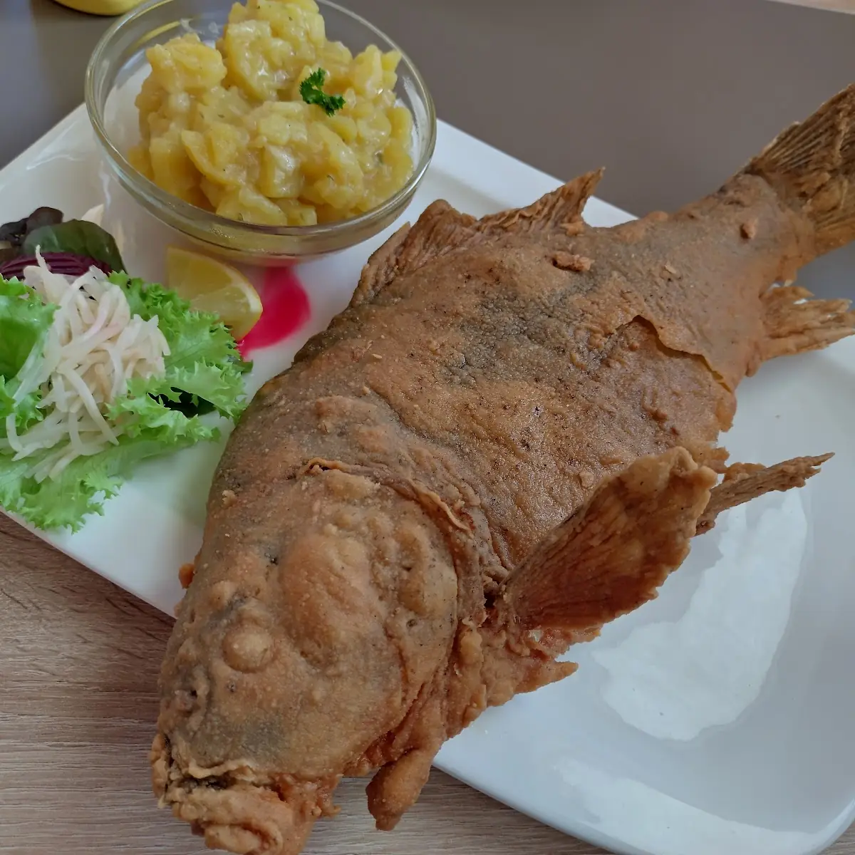 Karpfen Im Teigmantel