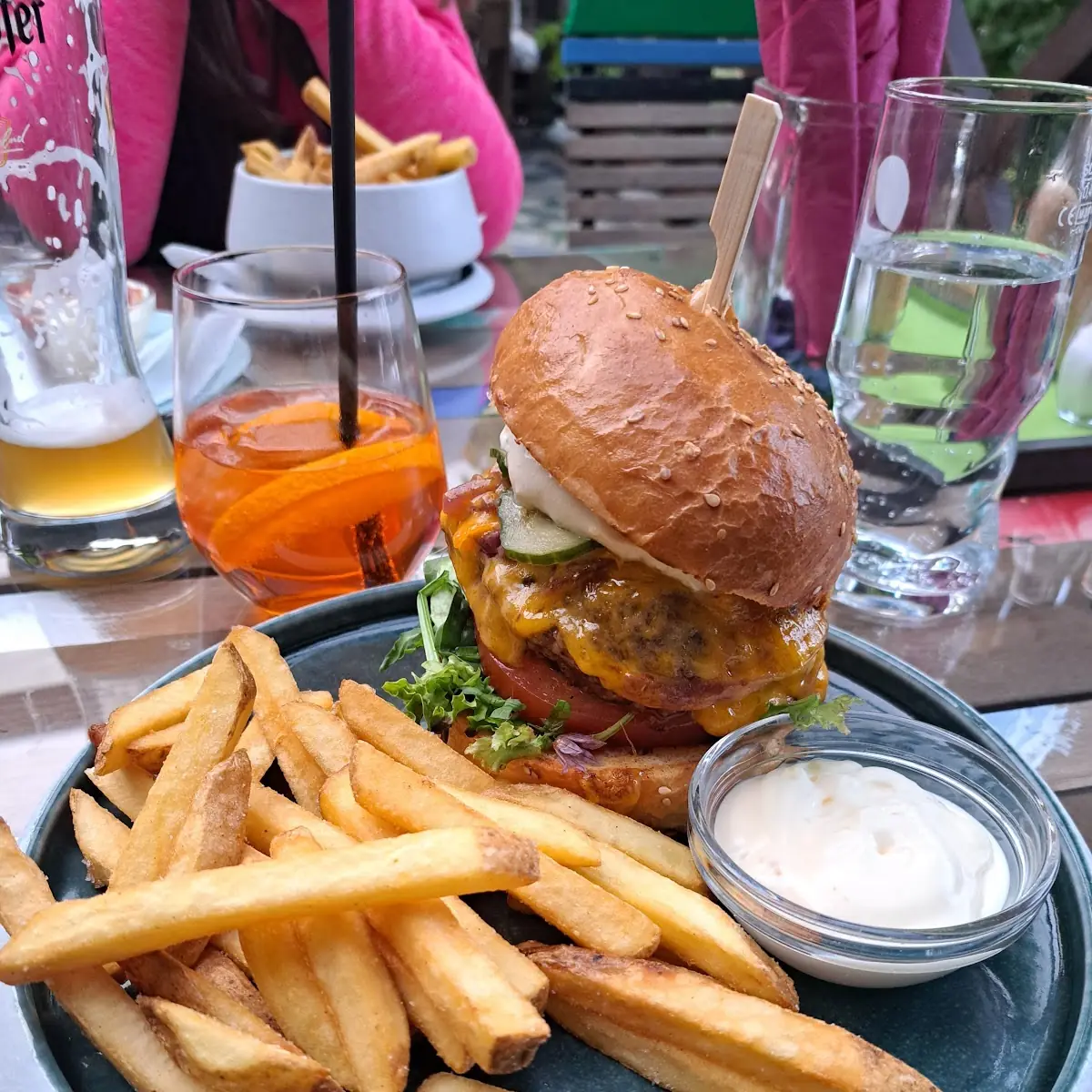 Burger Menü