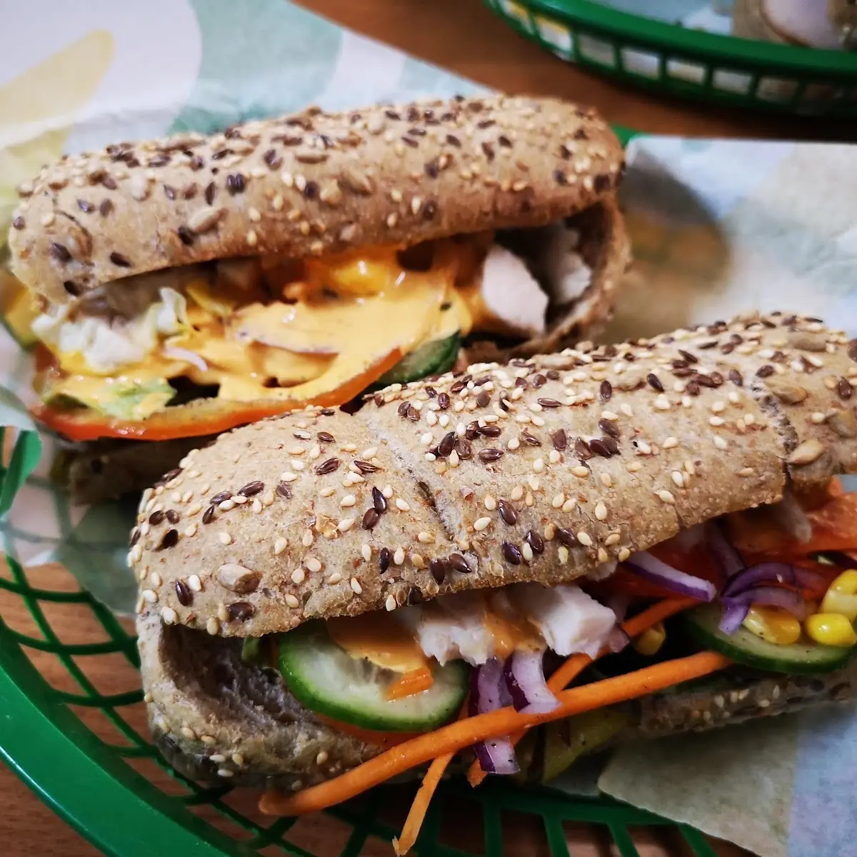 Sub Wrap Oder Salat