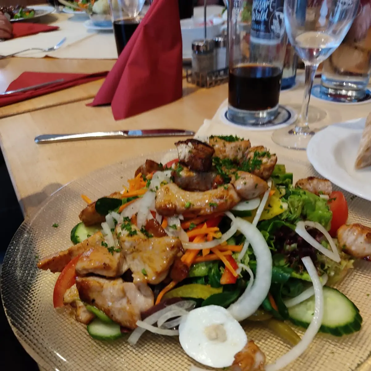 Salat Mit Hähnchenbrust