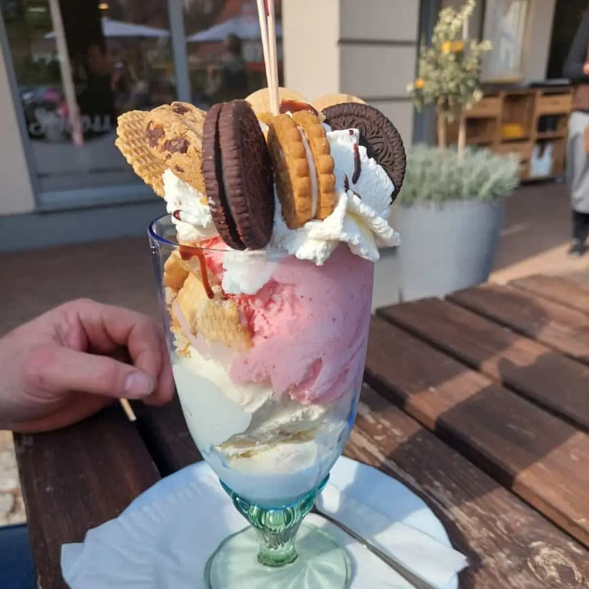 Cookie- Eisbecher