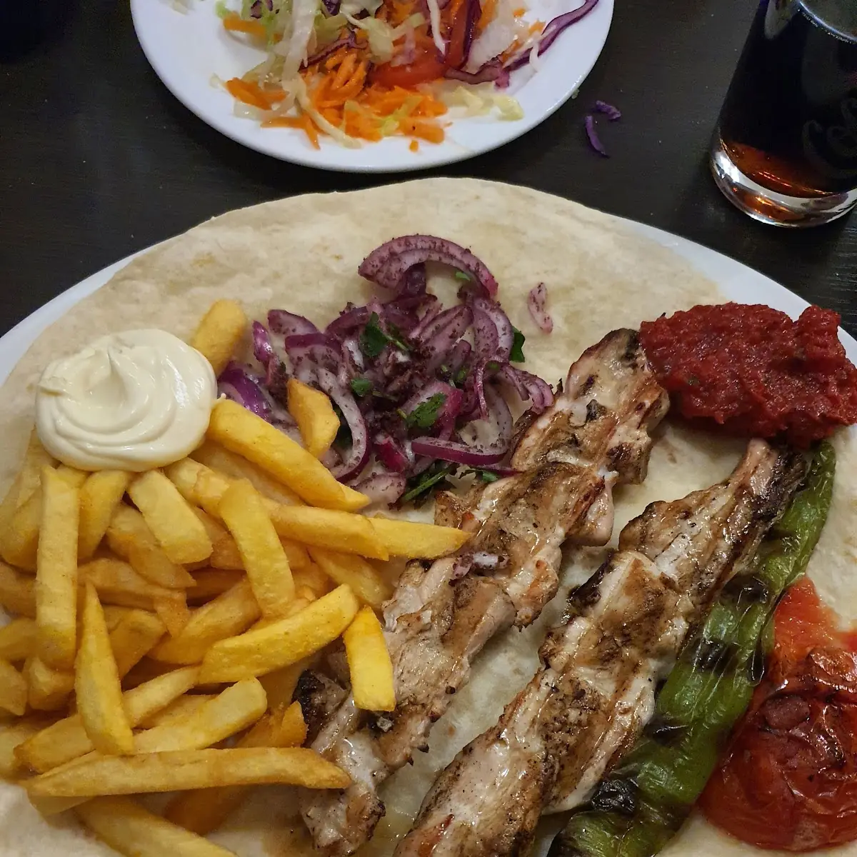 Hähnchenspieß
