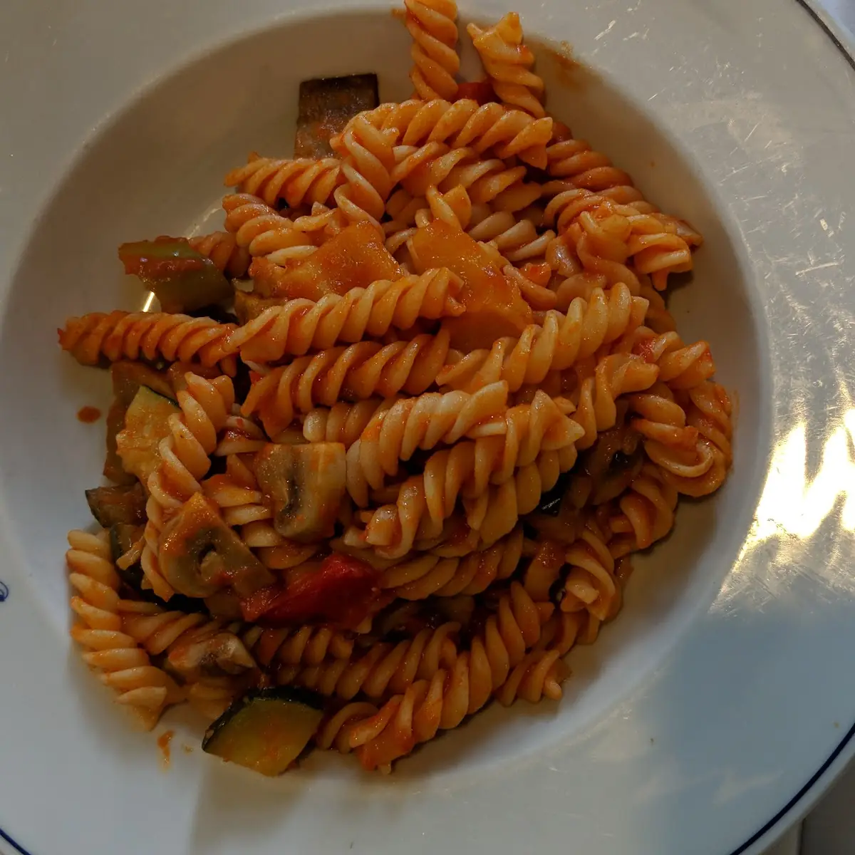 Fusilli Mit Gemüse