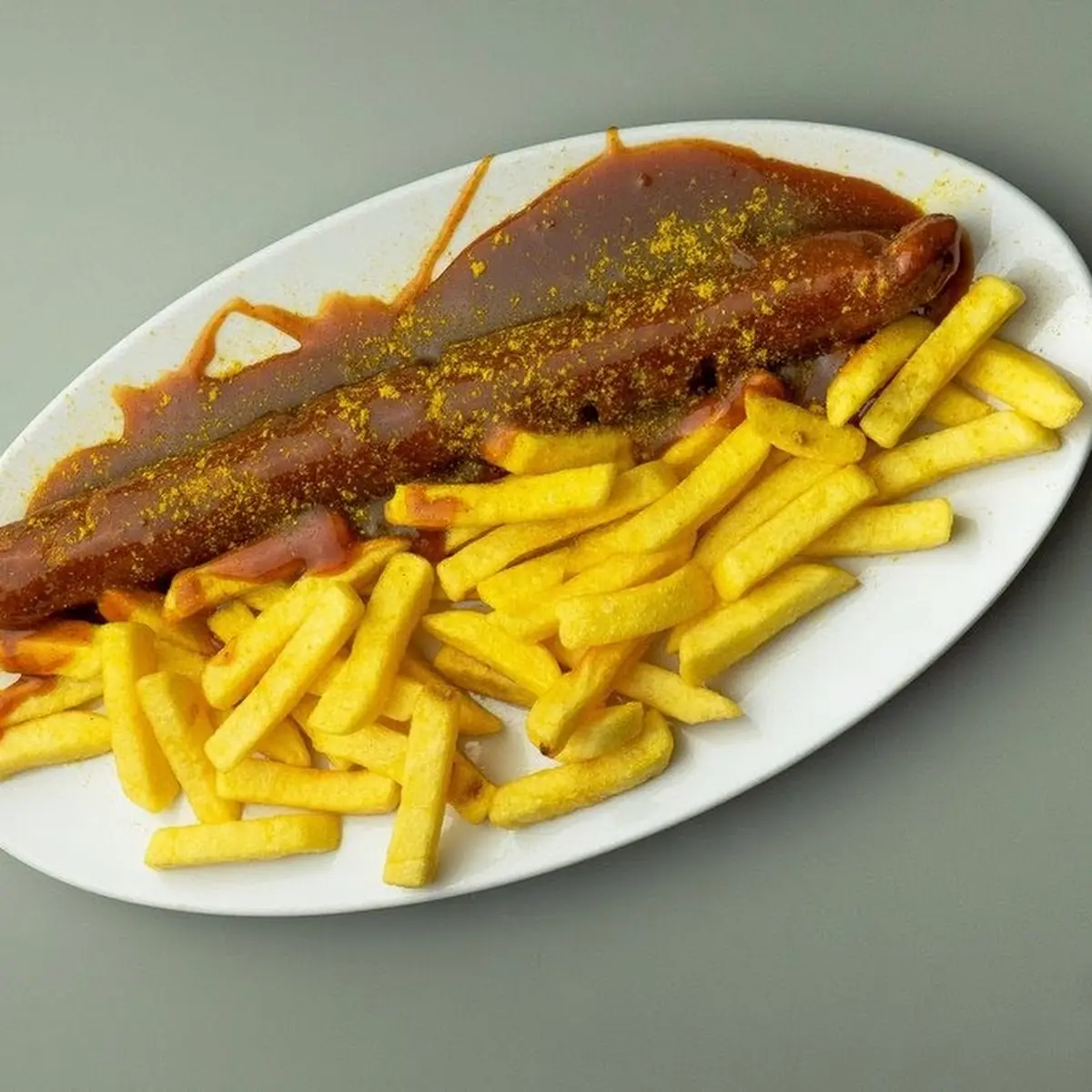 Rinder-currywurst