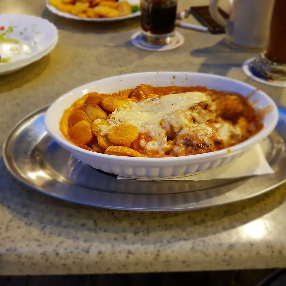 Mit Käse Überbacken