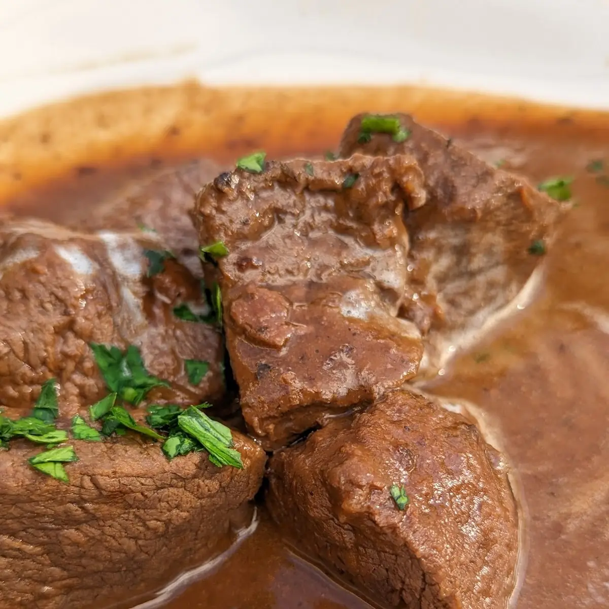Hirschgulasch