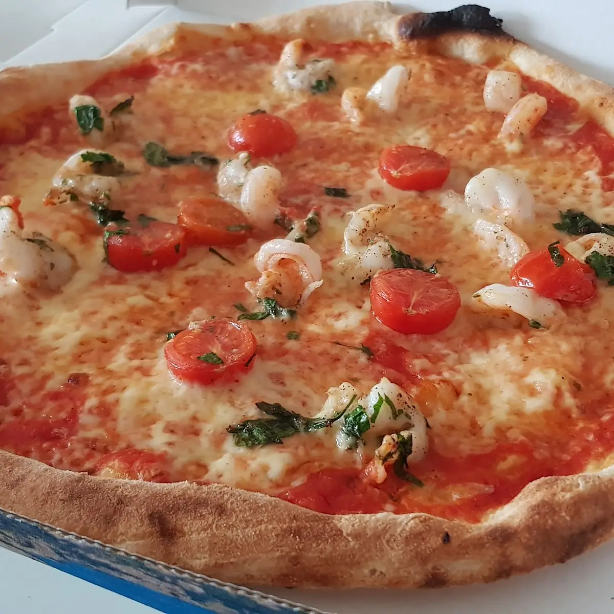 Gambas Pizza