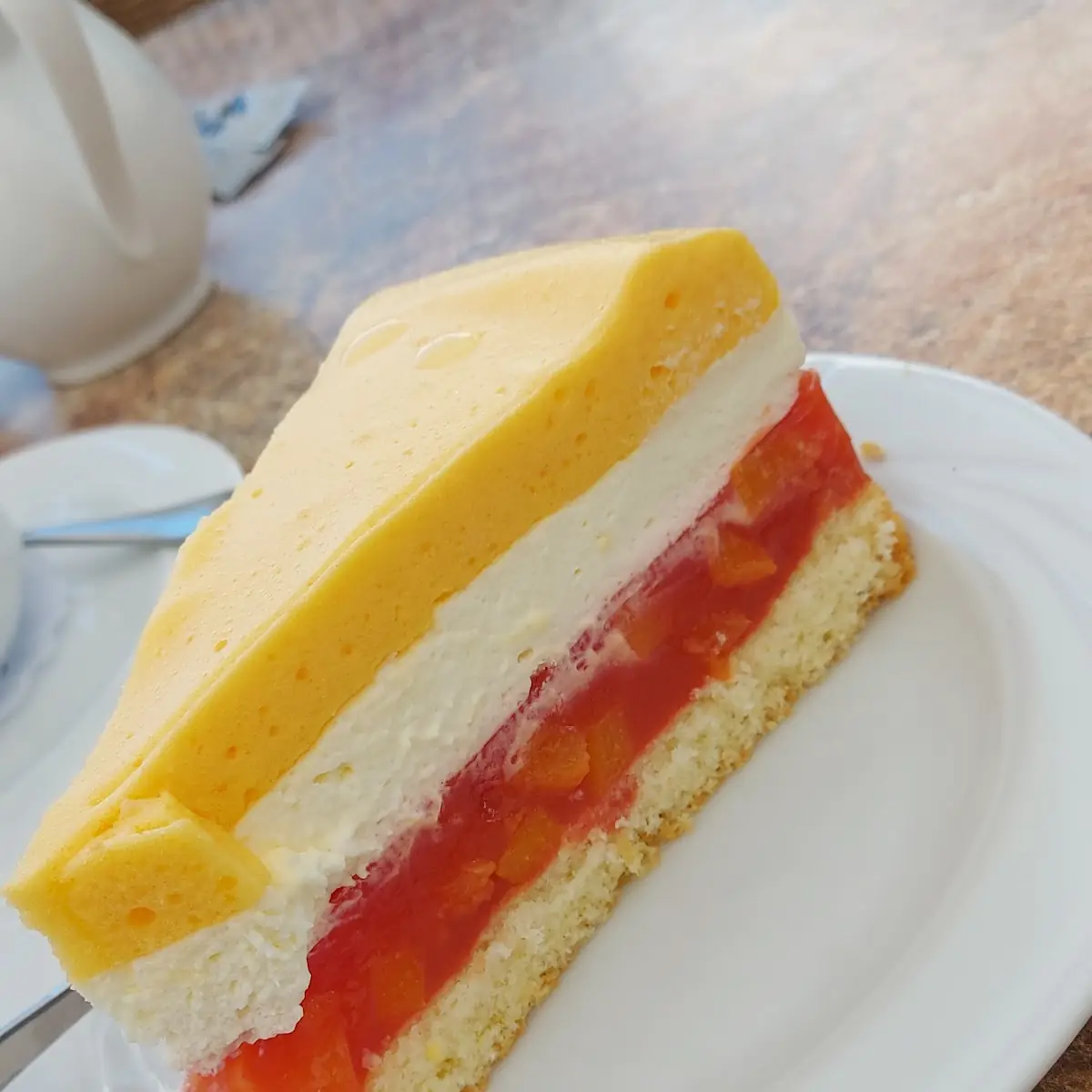 Pfirsichtorte