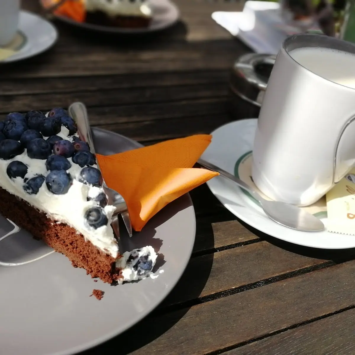 Blaubeerkuchen