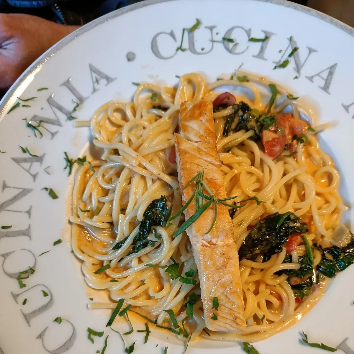 Spaghetti Salmone