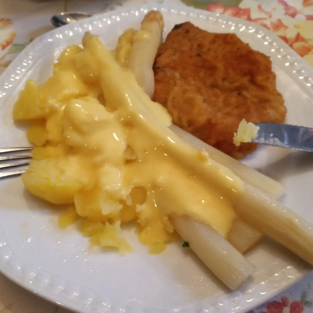 Spargel Mit Schnitzel
