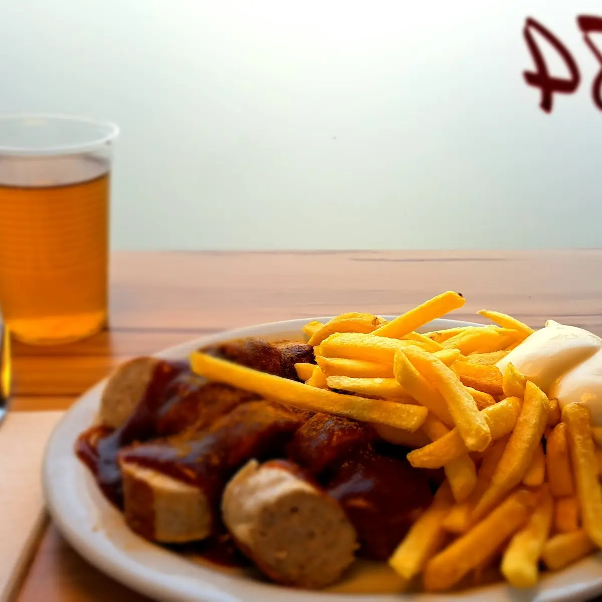 Doppelte Currywurst