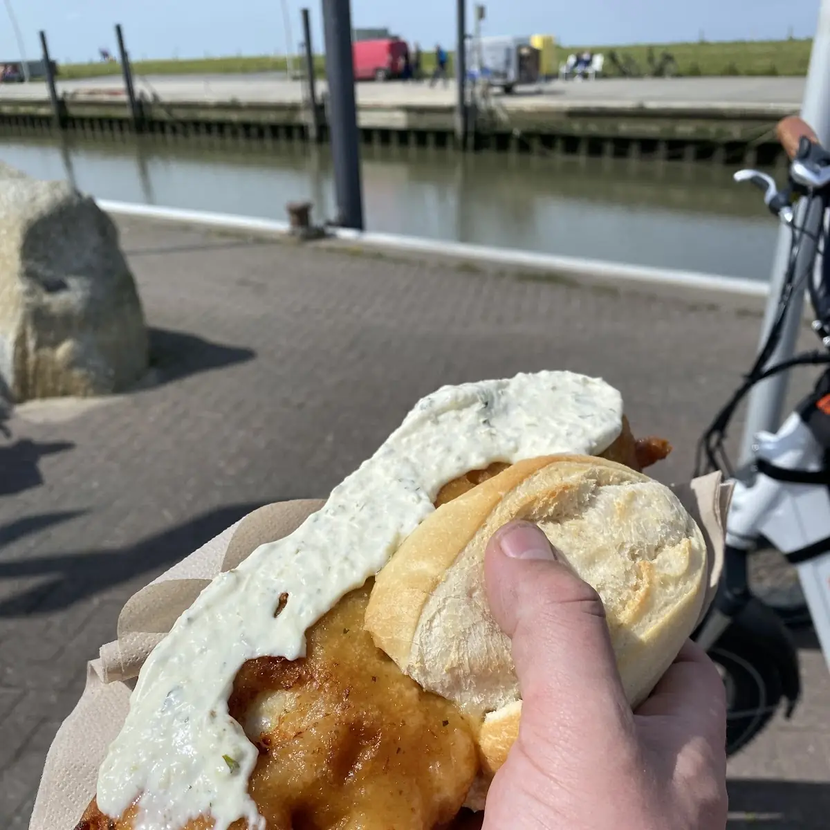 Backfischbrötchen