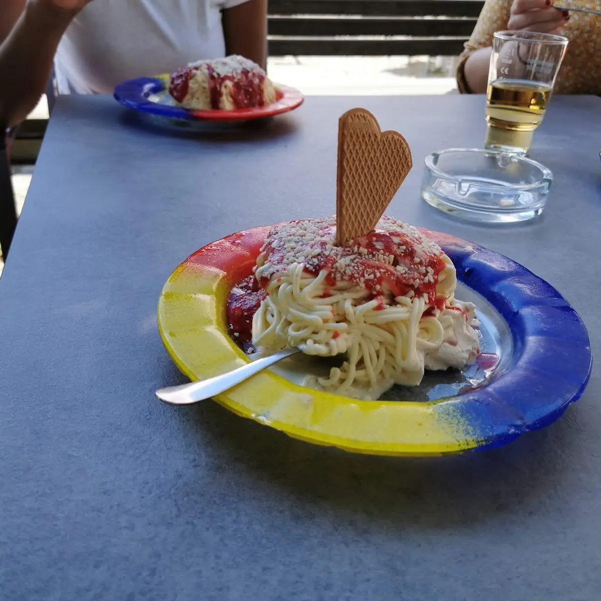 Spaghetti Eis