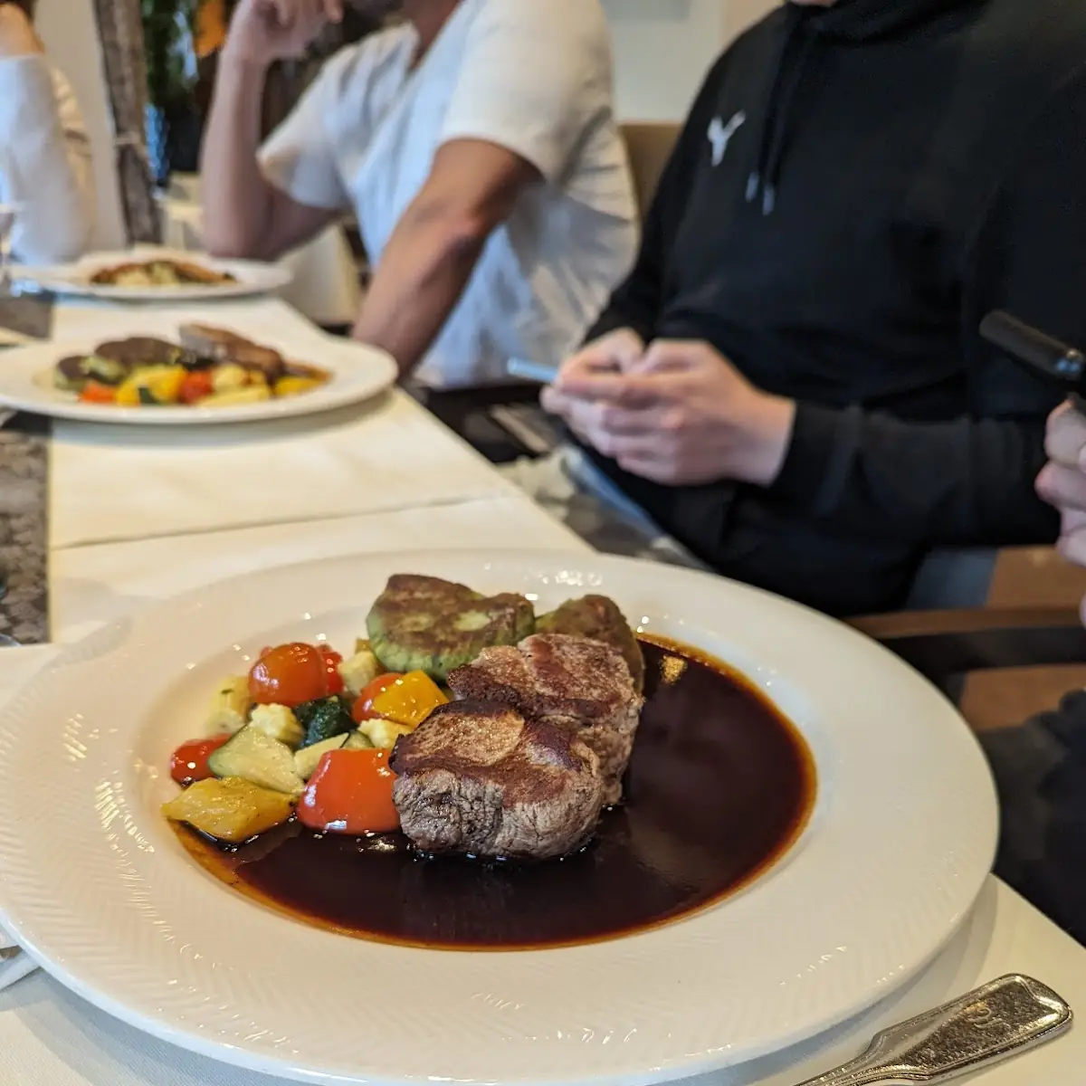 Steak & Gemüse