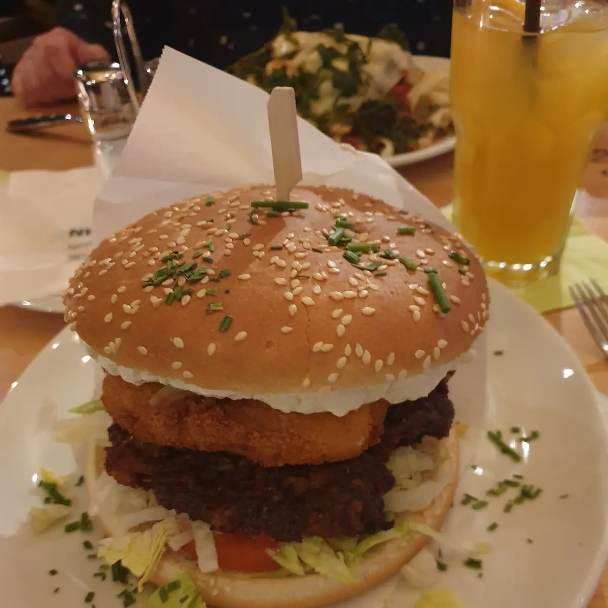Griechischer Burger