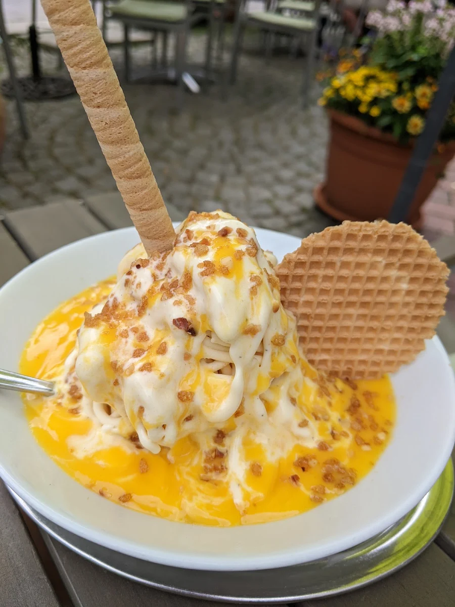 Spaghetti Carbonara Eis