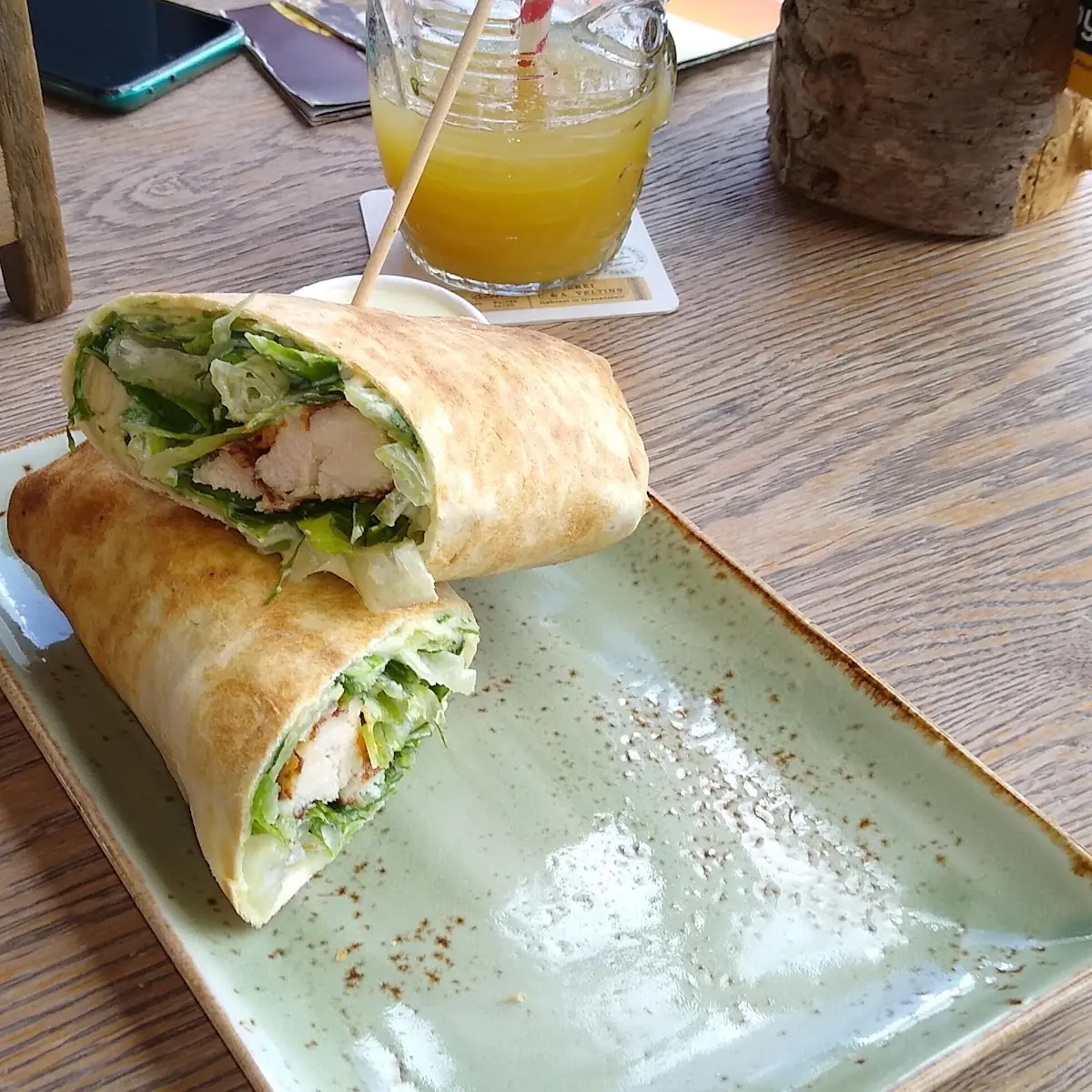 Hähnchen -wrap