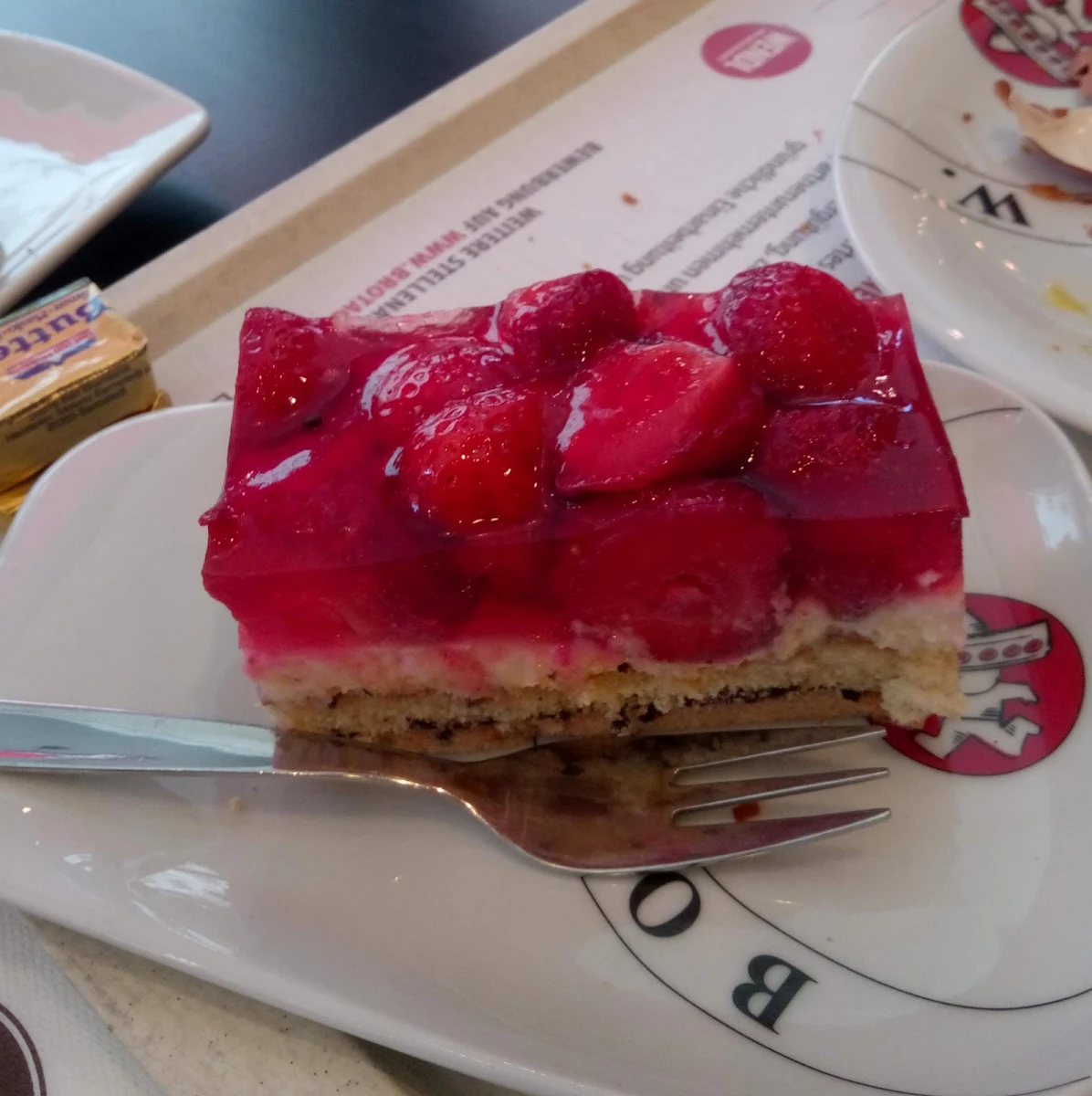 Erdbeerkuchen
