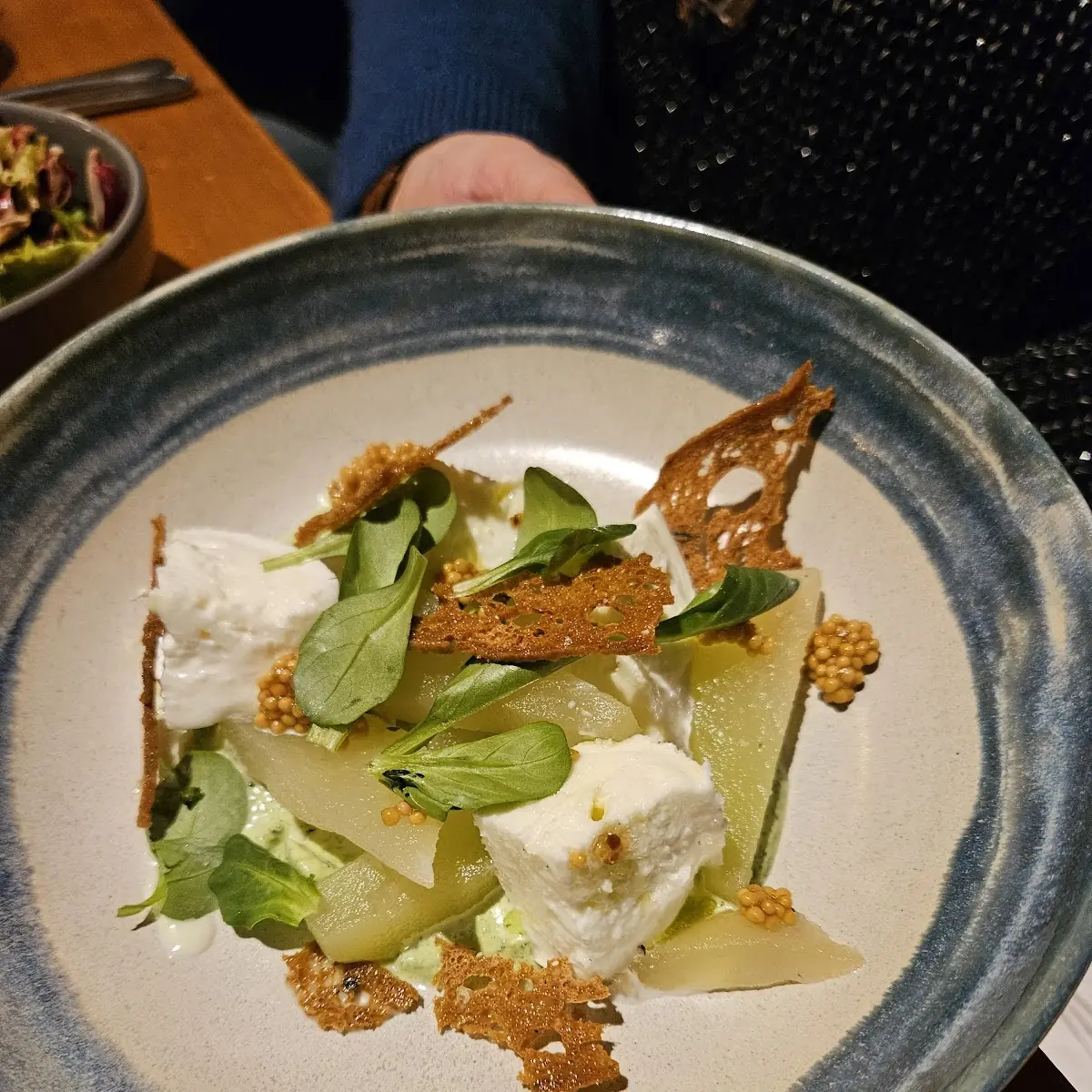 Büffel-mozarella