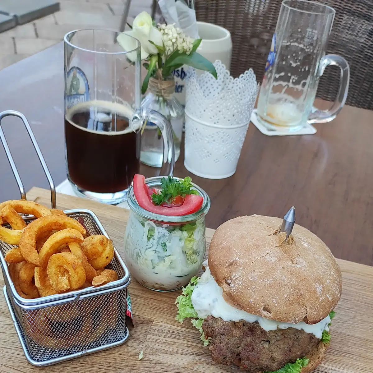 Hausgemachter Burger