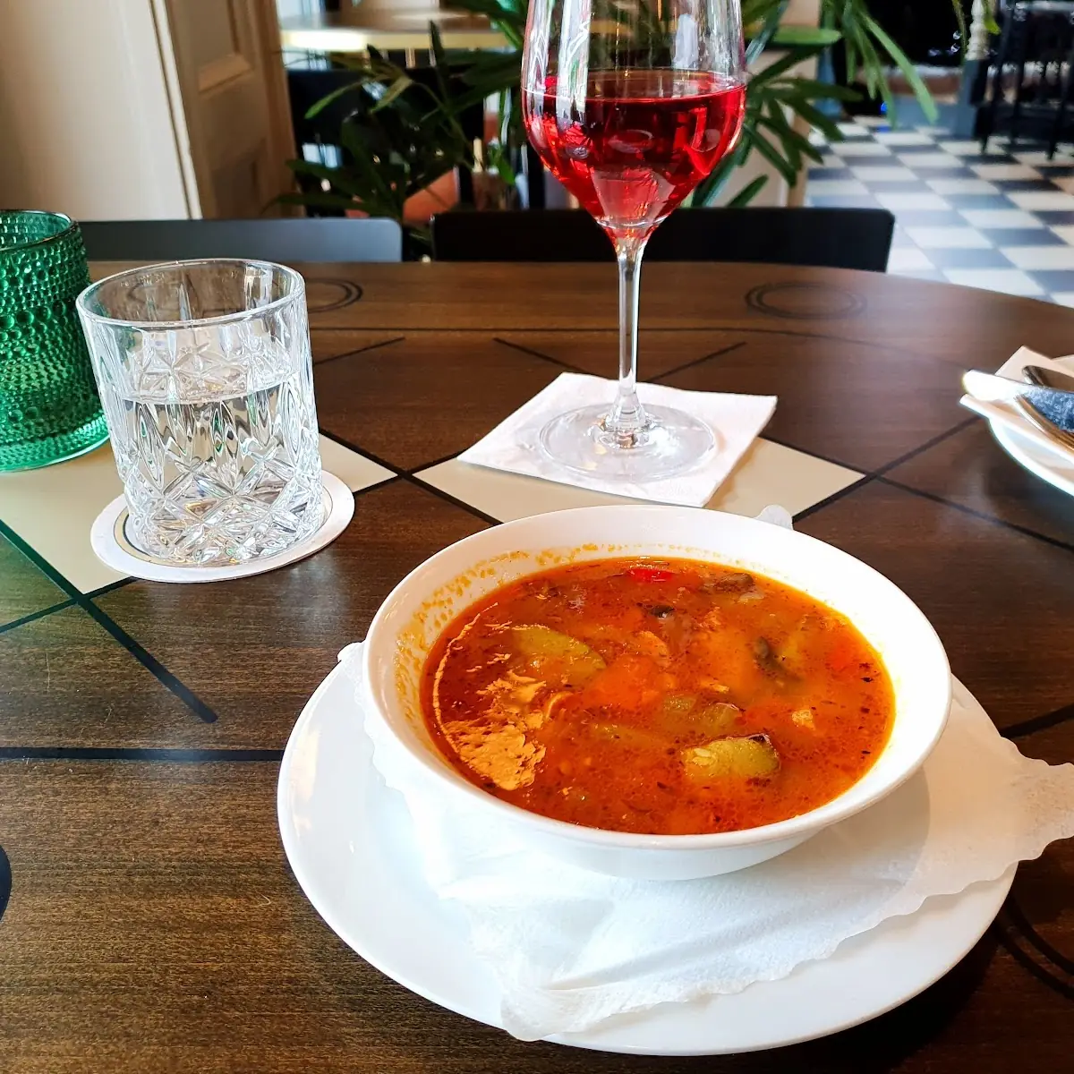 Gemüsesuppe Mit Hähnchenbrust
