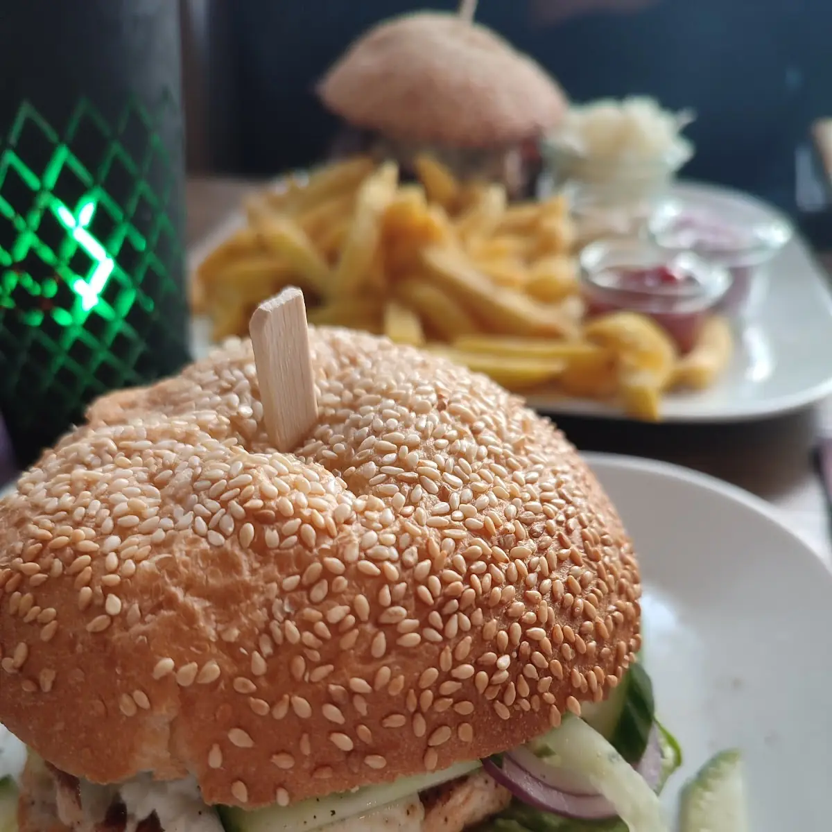 Wildlachsburger