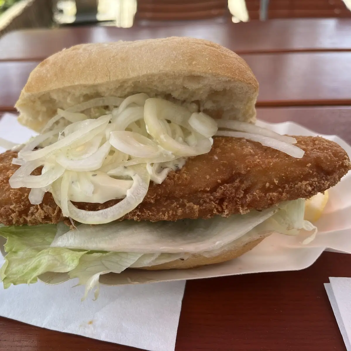 Backfischbrötchen