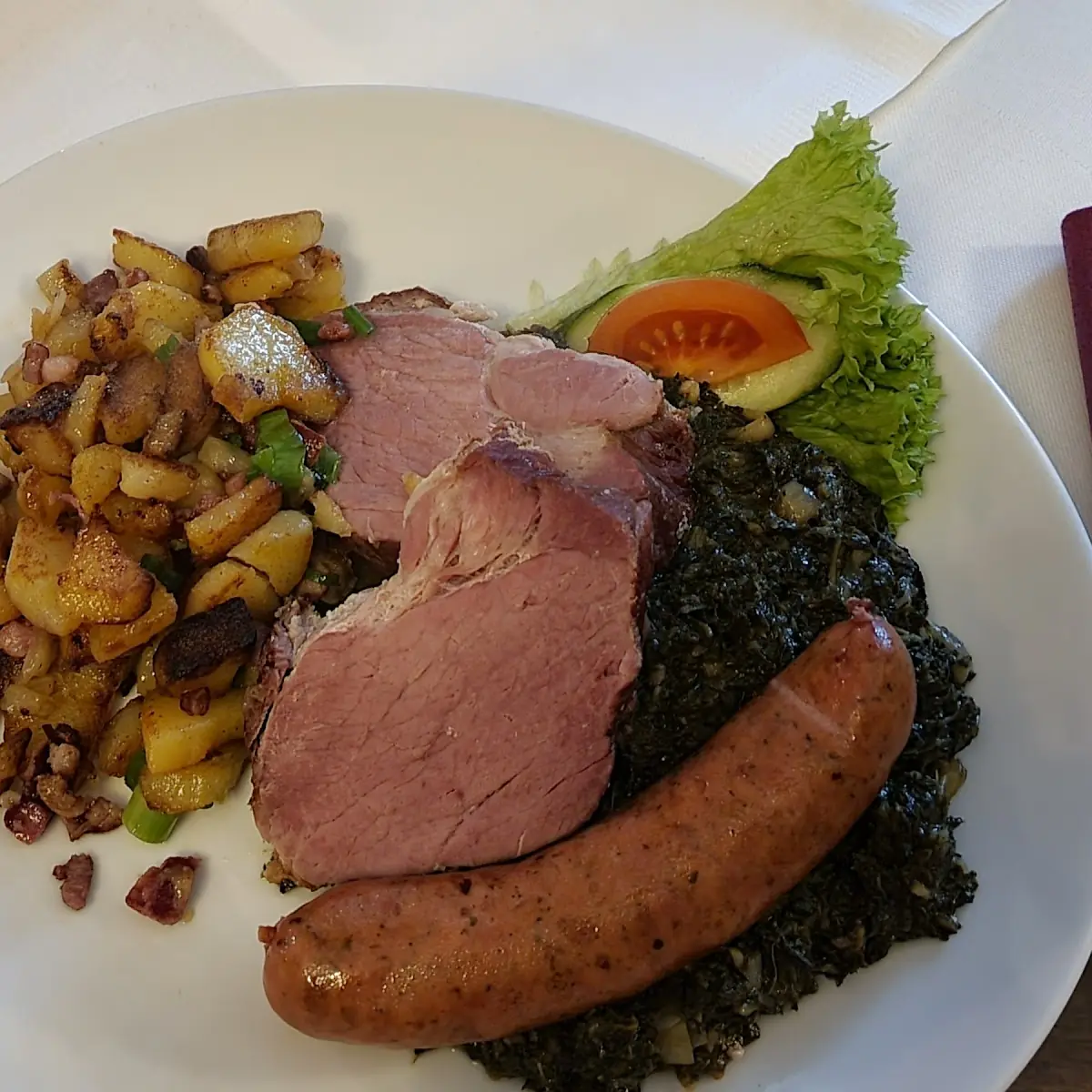 Grünkohlteller