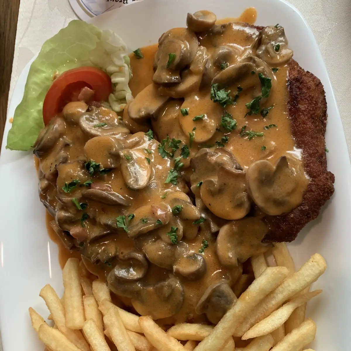 Jägerschnitzel