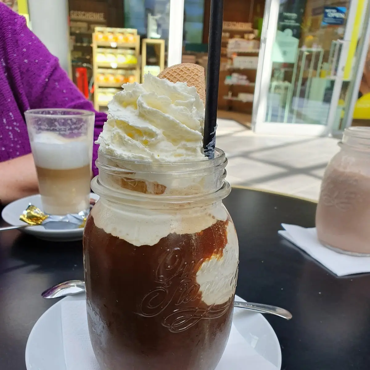 Leckerer Eiskaffee