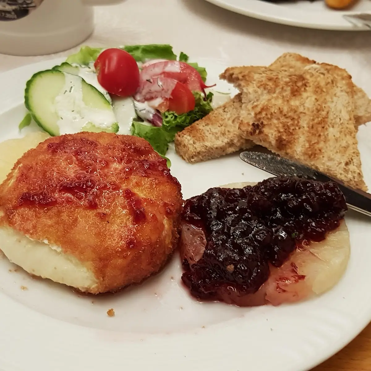 Camembert Mit Toast