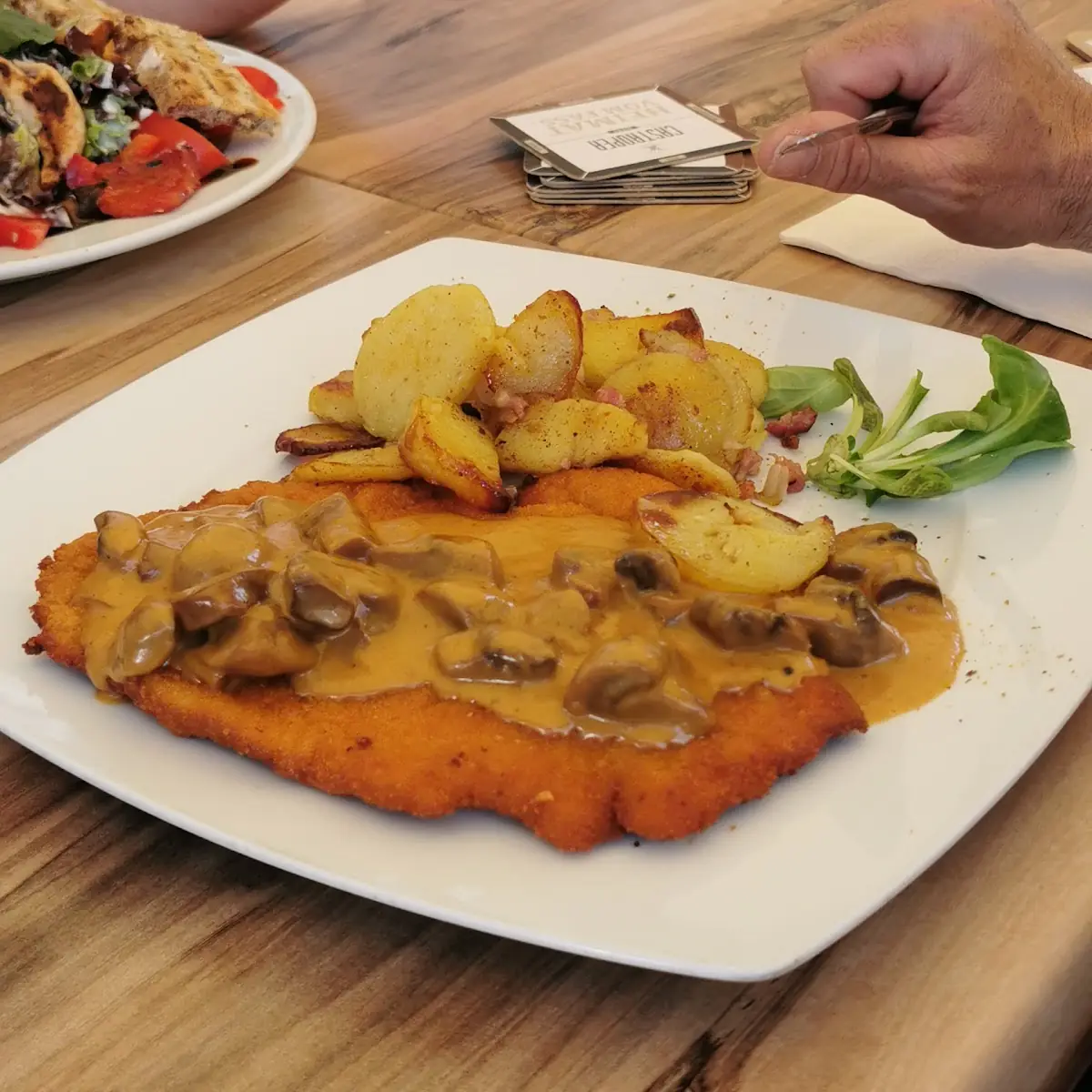 Champignonrahmschnitzel