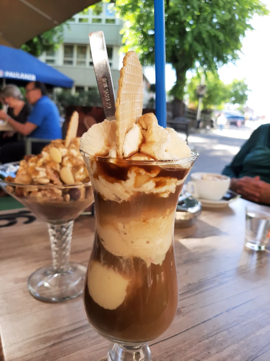 Eiskaffee Nuss